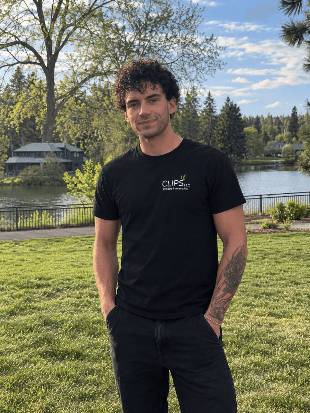 Will Carney, owner and founder of Clips Lawn Care
